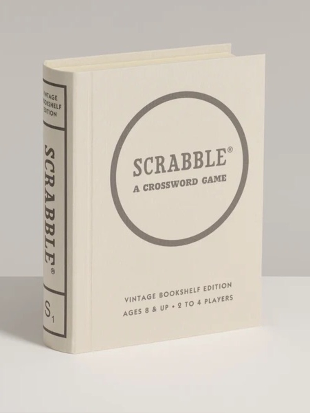 NEW Scrabble Vintage Bookshelf Edition Board Game WS Game Company